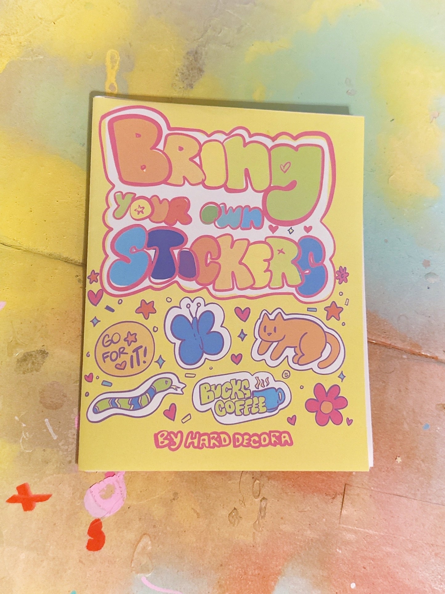 Bring Your Own Stickers Zine
