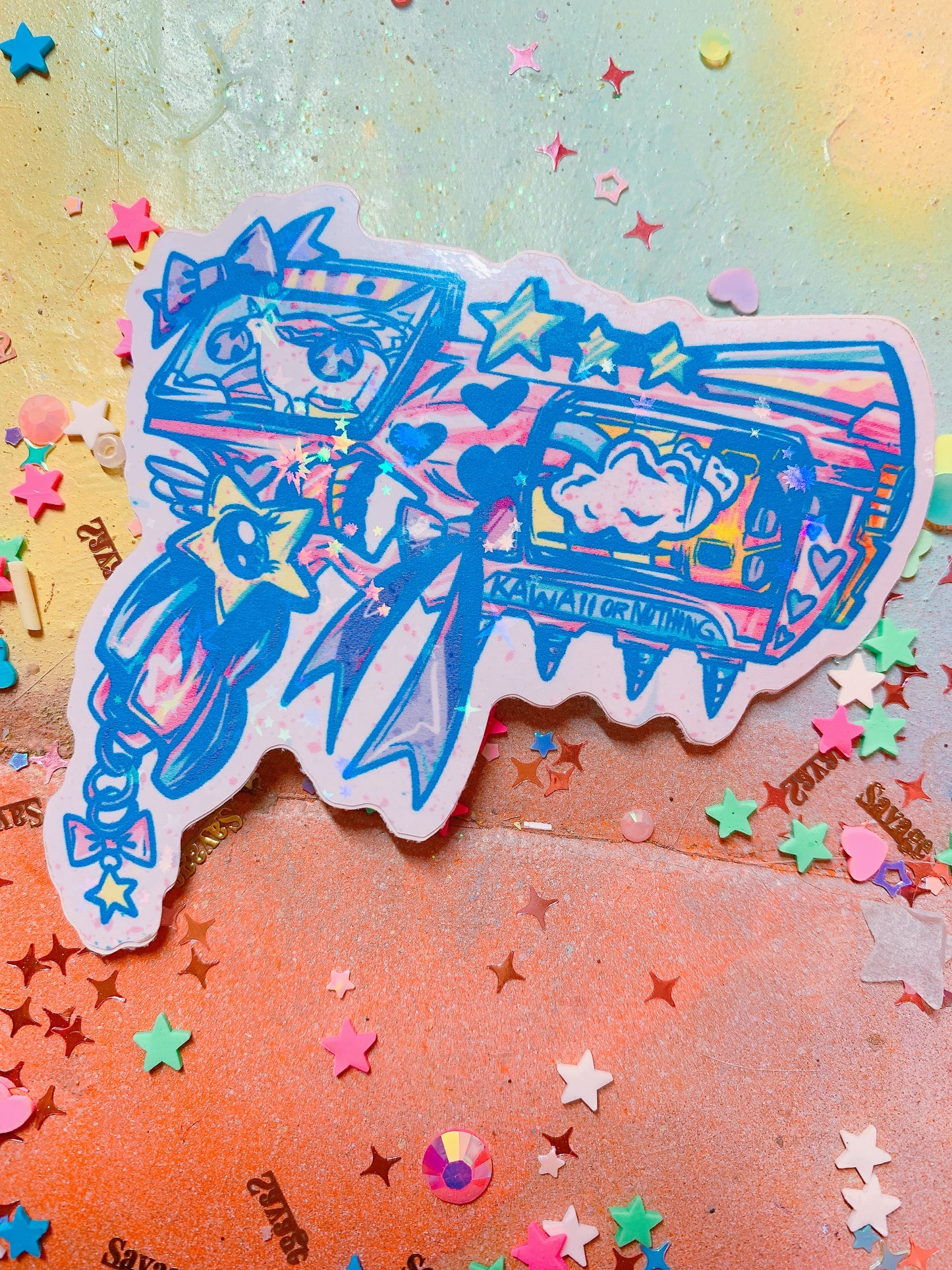 Fairy Toy Blaster Sticker