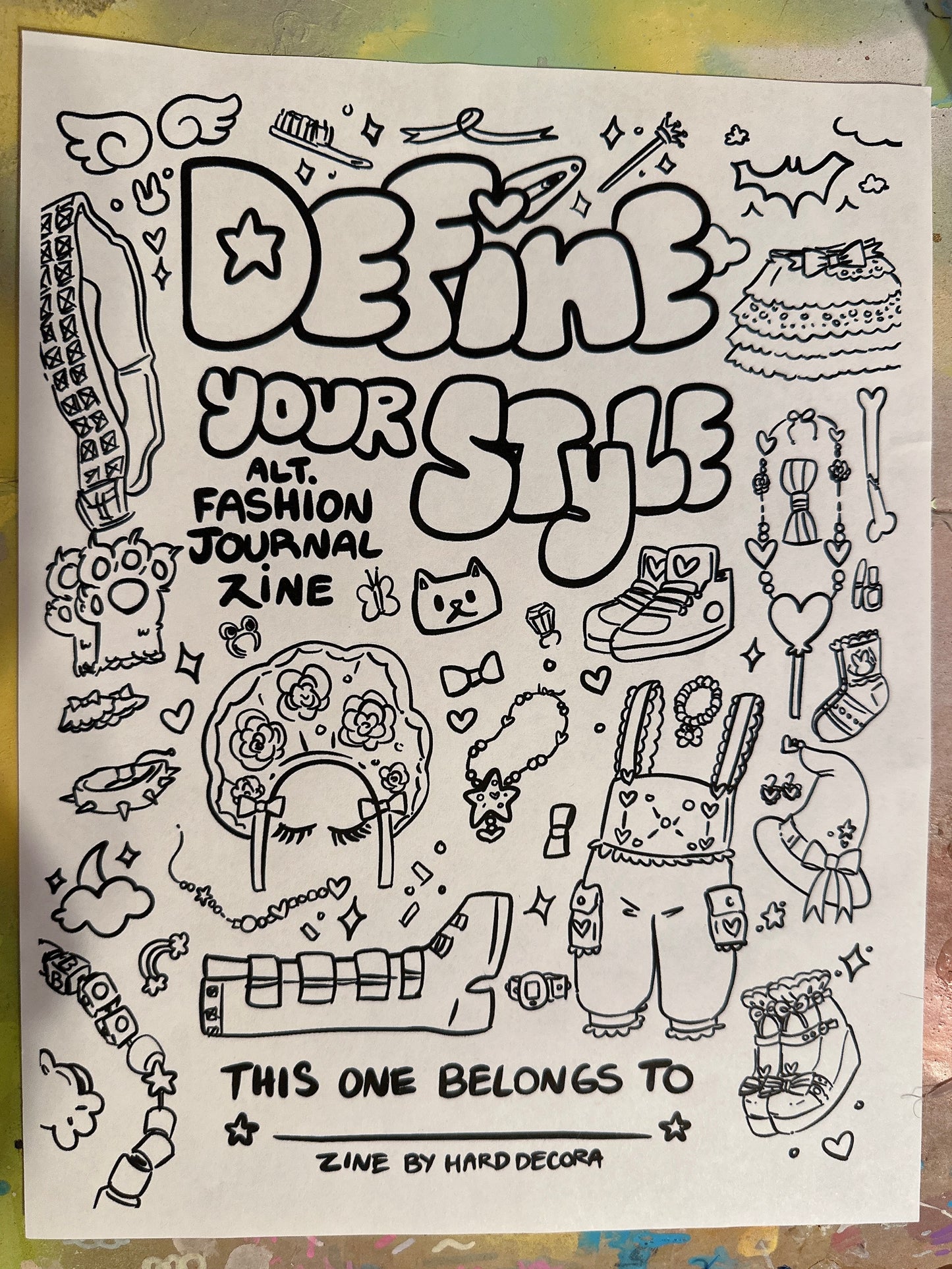 Define Your Style: Alt. Fashion Journal Zine