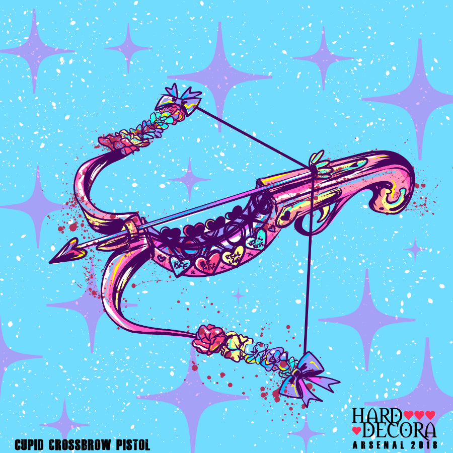Cupid Crossbow Sticker