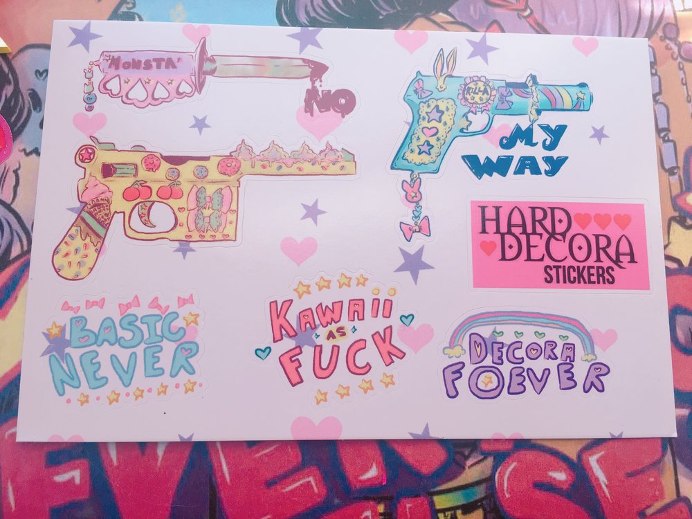 My Way Sticker Sheet