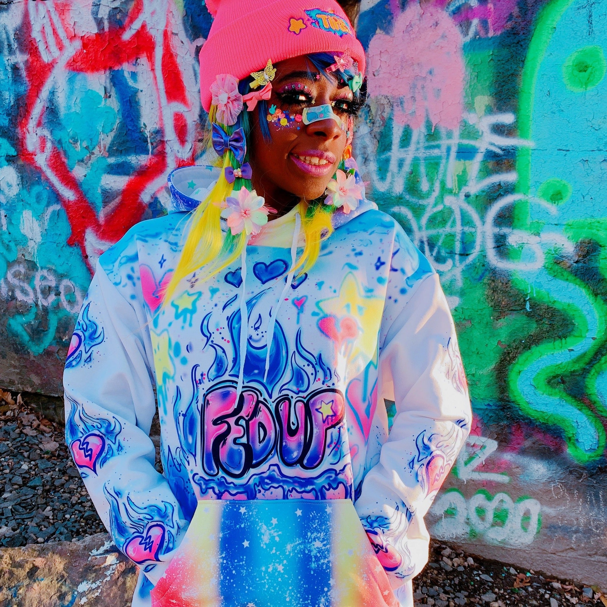 FED UP Unisex Hoodie Hard Decora