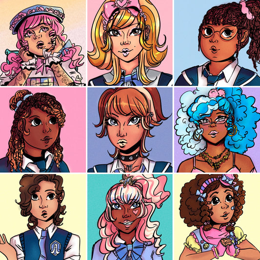 New Faces For The Hard Decora Comic!