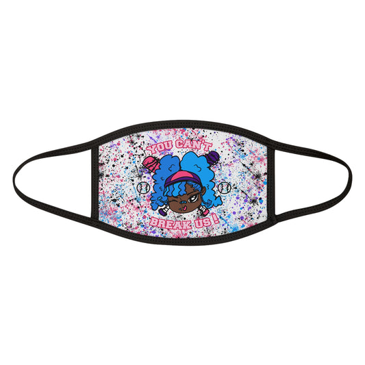 JawBreakers Mixed-Fabric Face Mask