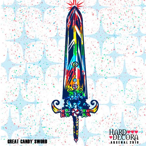 Great Candy Sword Sticker