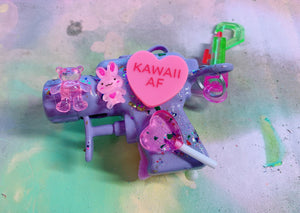 Kawaii AF Squirt Gun  (Bag Clip)