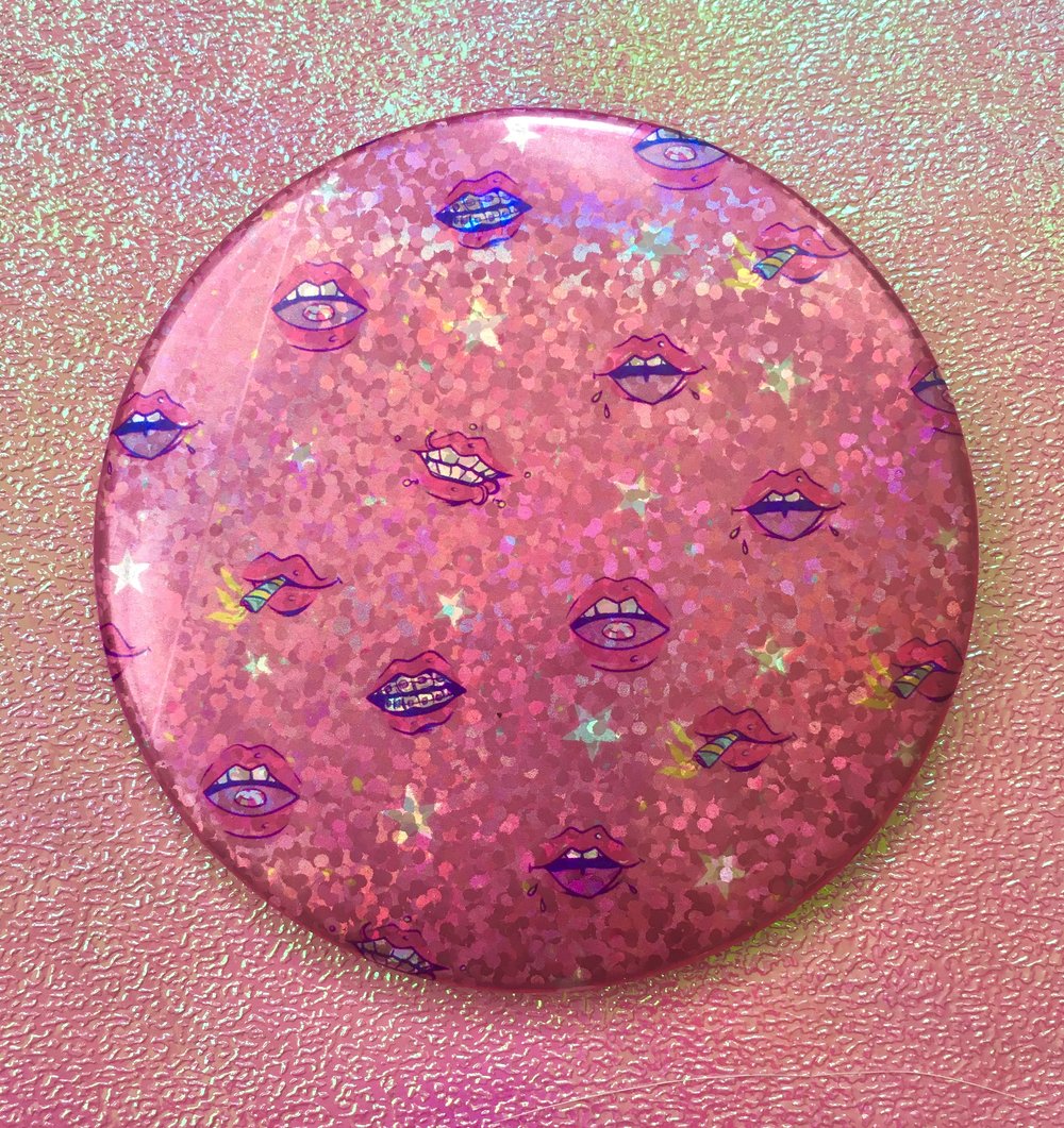 Rude Gal Button