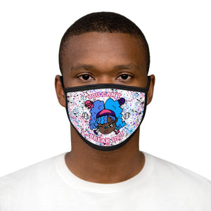 JawBreakers Mixed-Fabric Face Mask